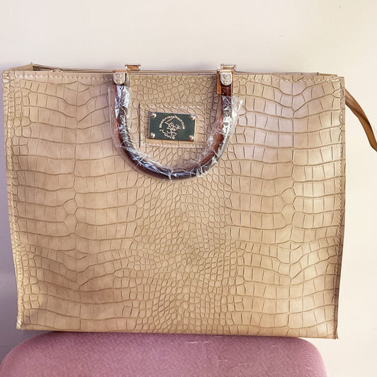 Croco Tote Bag