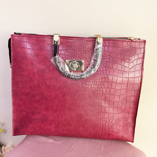 Croco Tote Bag